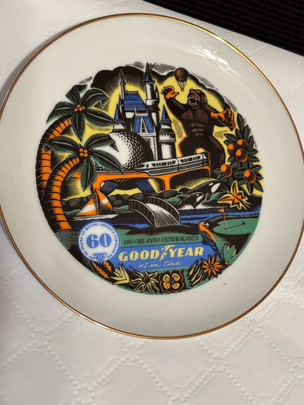 Goodyear 1993 Orlando Extravaganza Plate